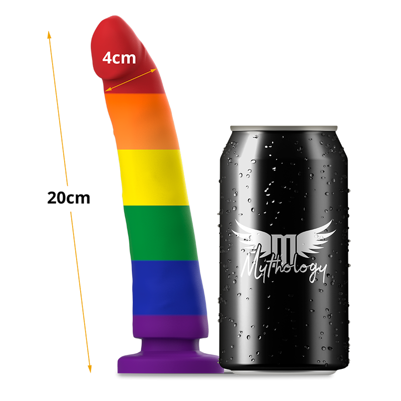 Mythology Devon Pride Dildo L - FANTASY DILDO