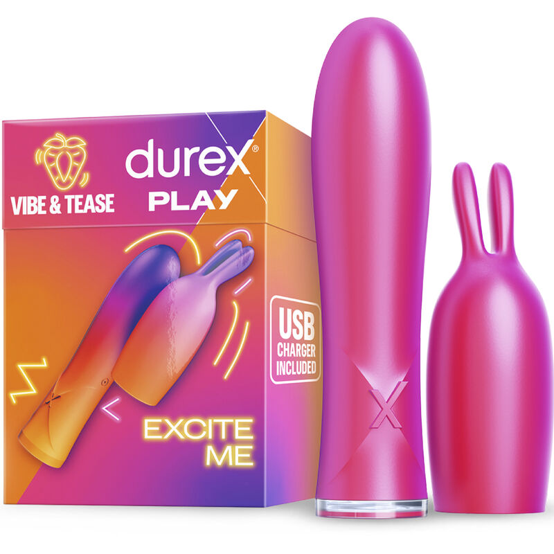 Vibe & Tease - Il Vibratore Bunny Multifunzione di DUREX TOYS