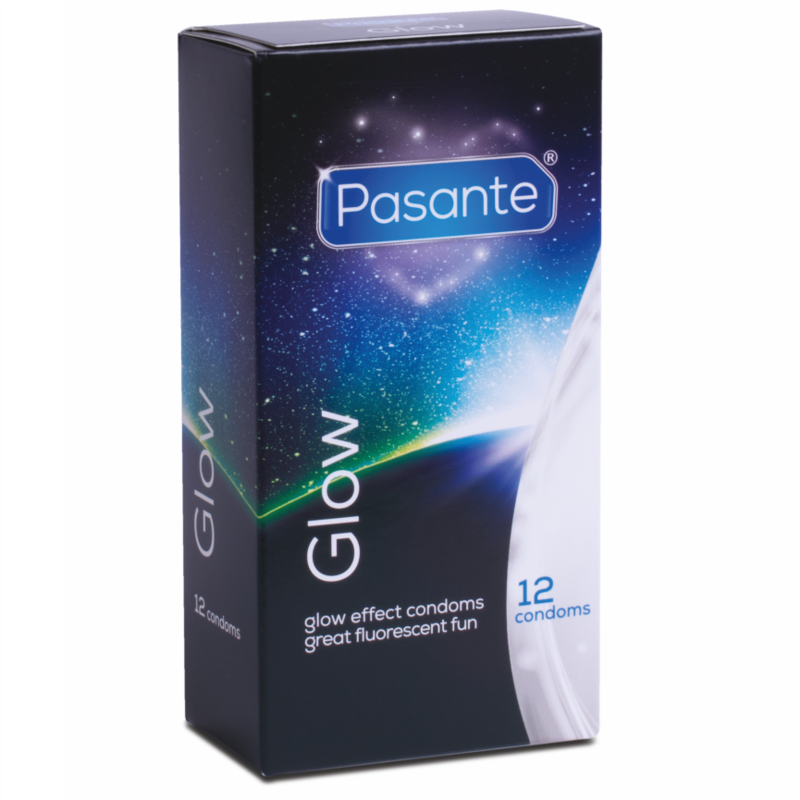Pasante Preservativi Glow - Una luce nella notte