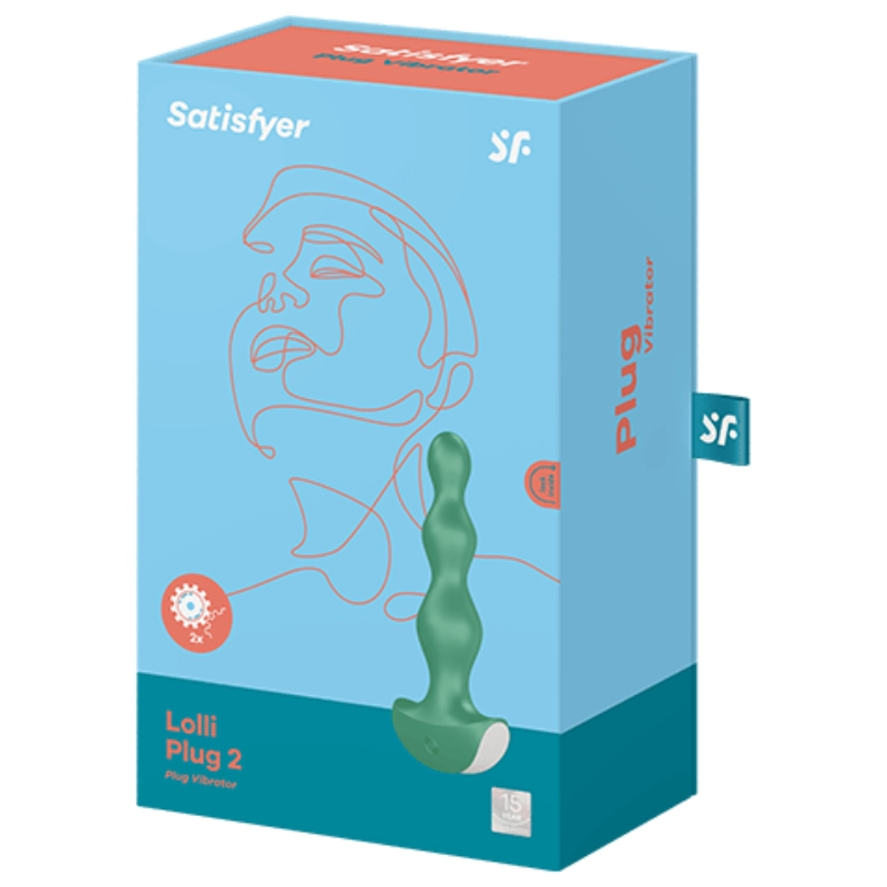 Satisfyer Lolli Plug 2 - Vibrazioni Potenti in Silicone Morbido