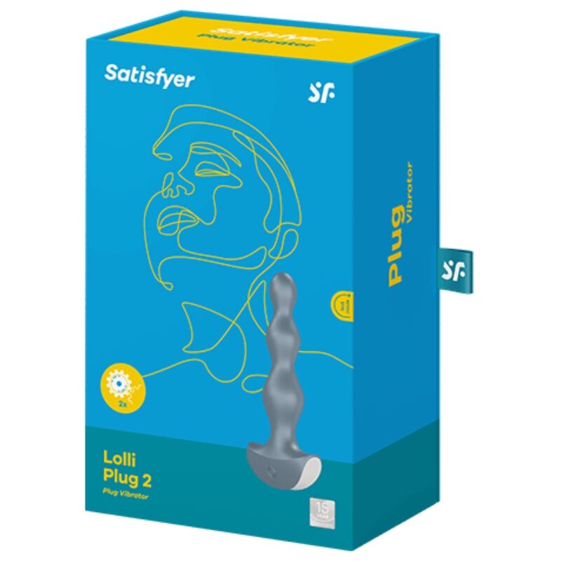 Satisfyer Lolli Plug 2 - Vibrazioni Potenti in Silicone Morbido