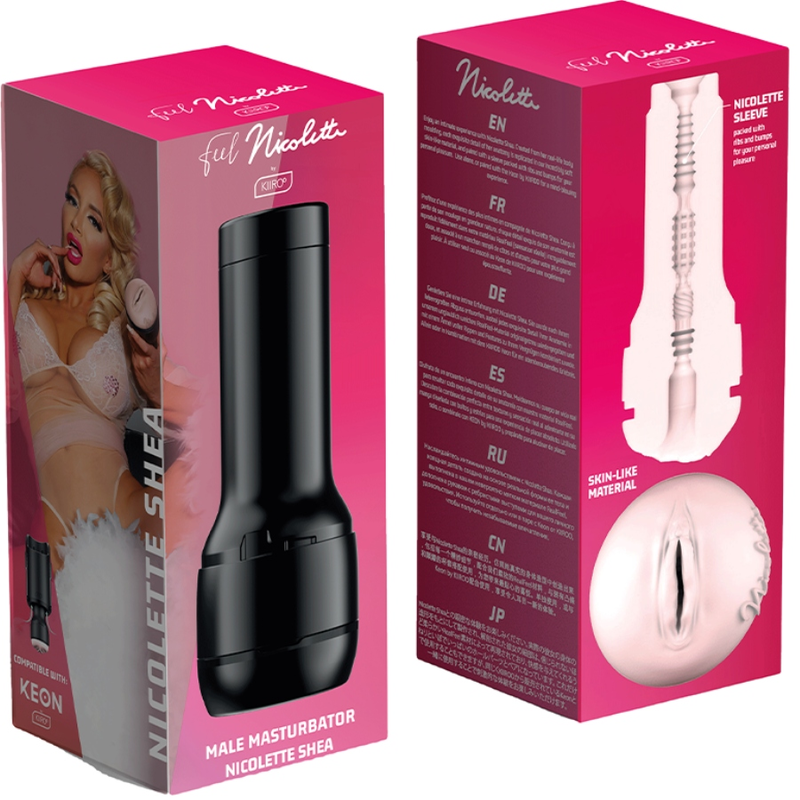 Feel Nicolette Shea Stroker by KIIROO: Un Tocco di Realtà