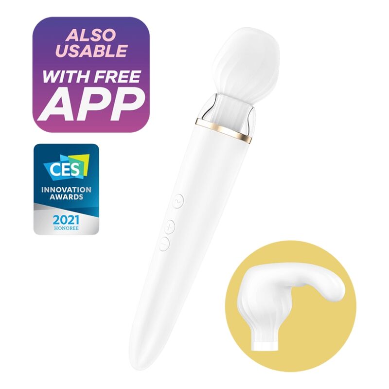Satisfyer Double Wand-er - Un Massaggiatore Controllato via App