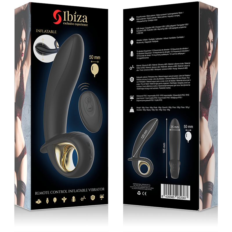Vibratore Gonfiabile per Punto G - IBIZA TECHNOLOGY
