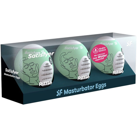 Satisfyer EGGCITED: Set di 3 Uova Stimolanti