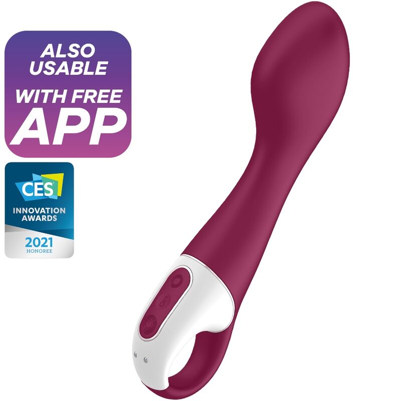 Vibratore Satisfyer Hot Spot - Caldo, Coccoloso e Innovativo