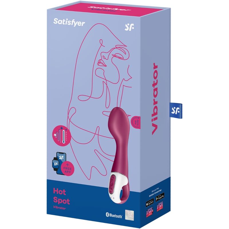 Vibratore Satisfyer Hot Spot - Caldo, Coccoloso e Innovativo