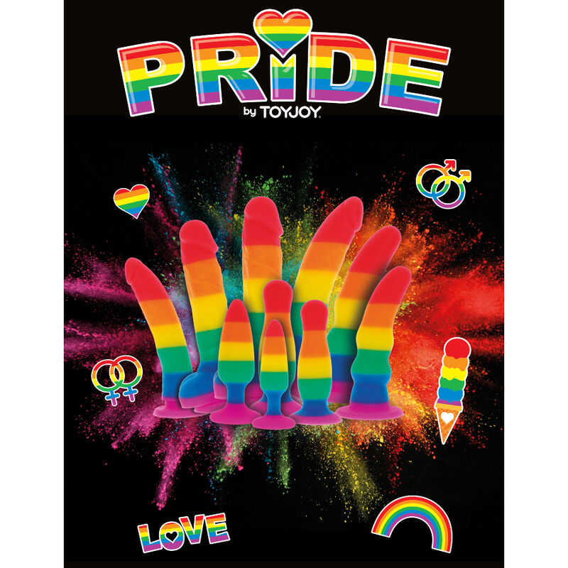 Plug Anale Bandiera LGBT Hunk by PRIDE