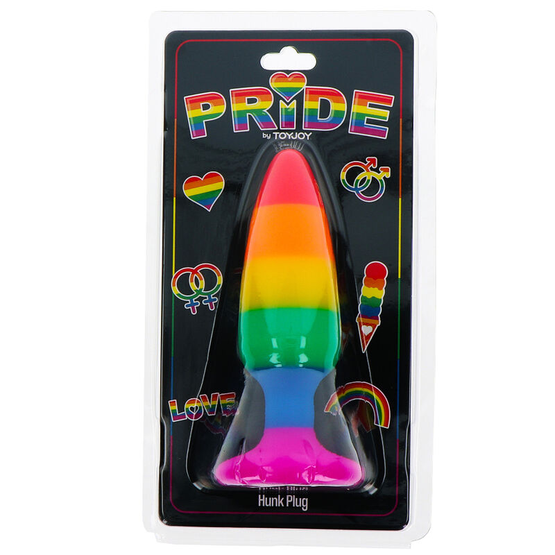 Plug Anale Bandiera LGBT Hunk by PRIDE