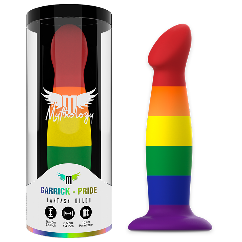 MYTHOLOGY Fantasy Dildo Garrick Pride M - Libertà e Gioia