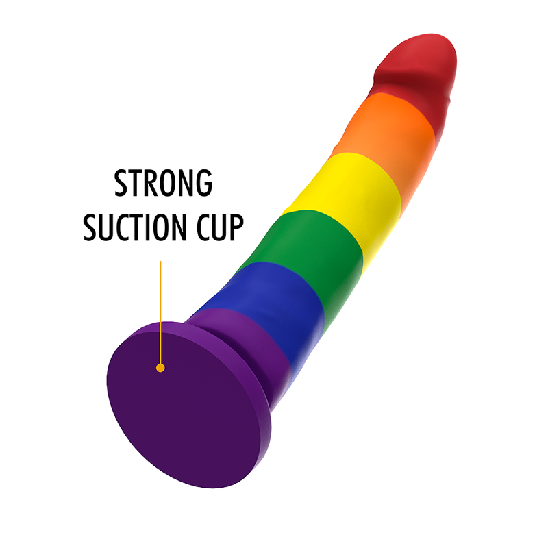 Mythology Devon Pride Dildo L - FANTASY DILDO