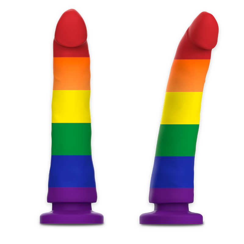 Mythology Devon Pride Dildo L - FANTASY DILDO