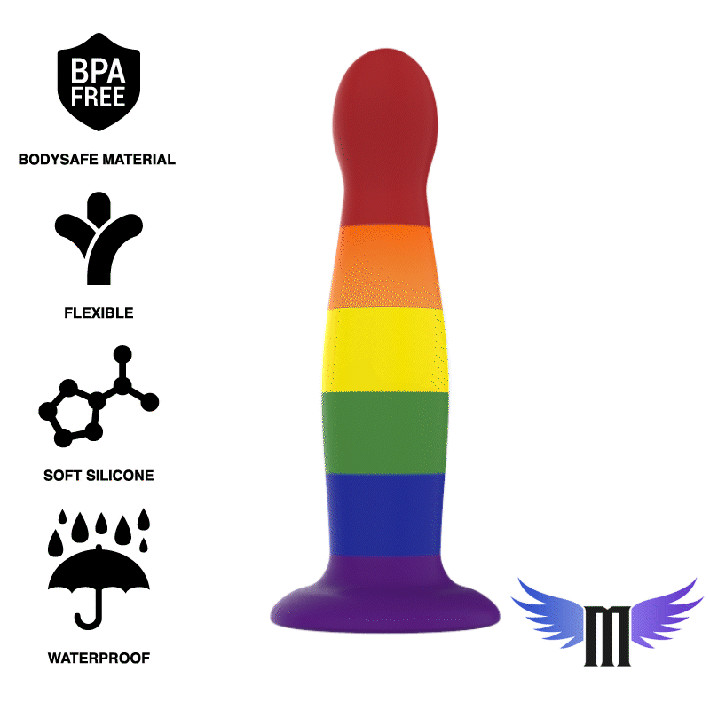 MYTHOLOGY Fantasy Dildo Garrick Pride M - Libertà e Gioia