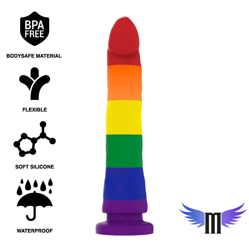 Mythology Devon Pride Dildo L - FANTASY DILDO