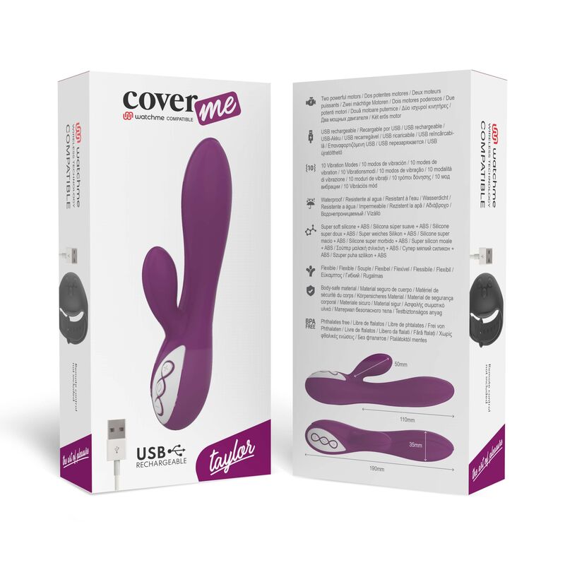 Vibratore Clitoride e Punto G by CoverMe