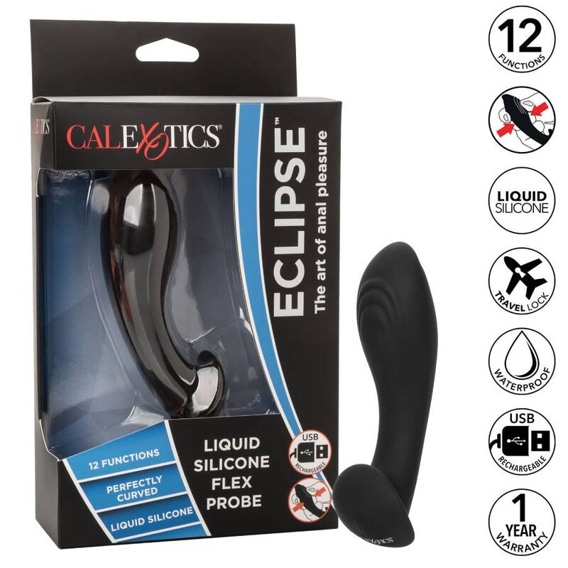 Sonda Flessibile Eclipse in Silicone Liquido - CALEXOTICS