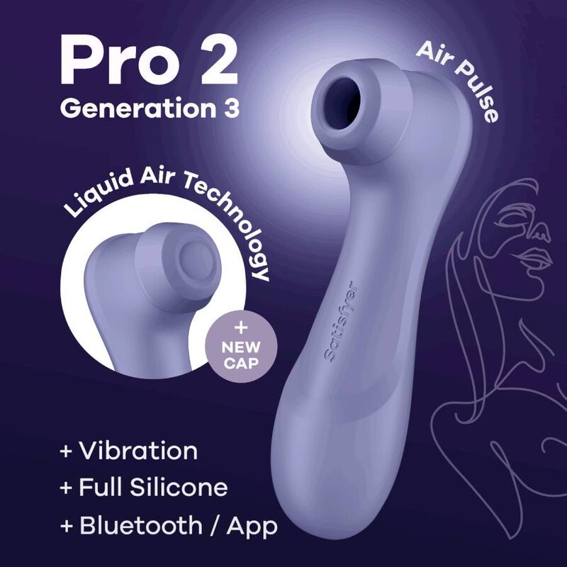 Pro 2 Generation 3 by SATISFYER AIR PULSE
