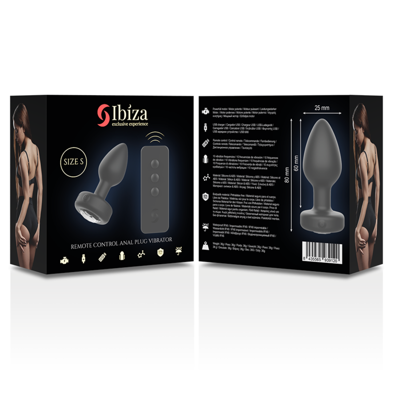 Plug Anale Vibrante by Ibiza Technology