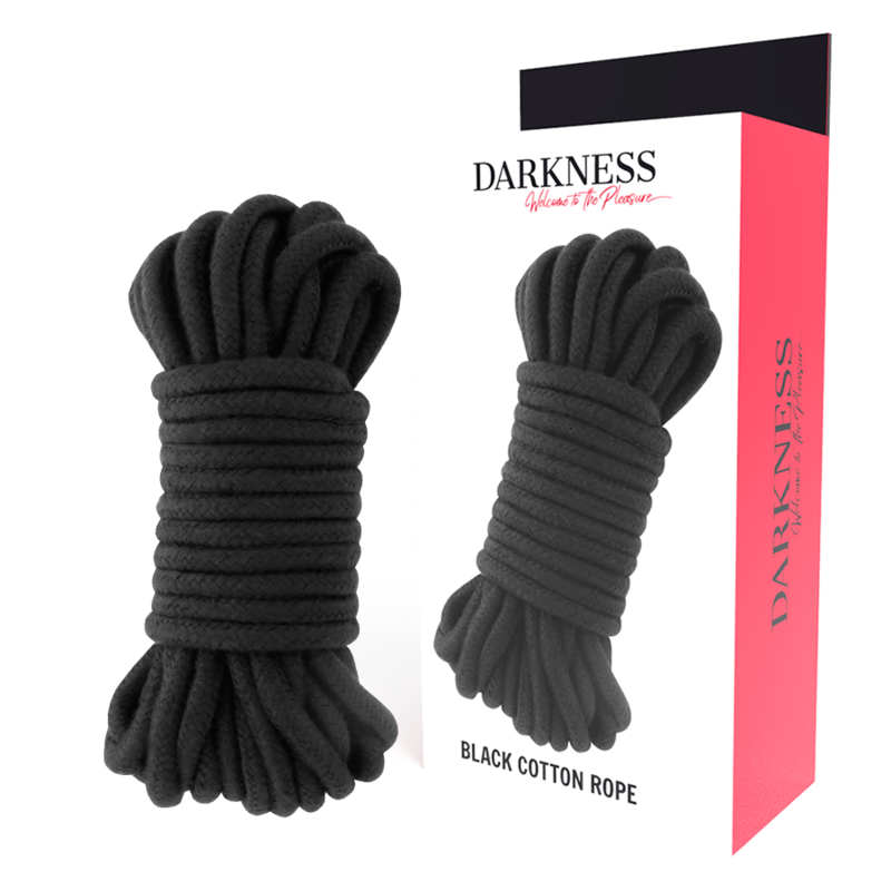 Japanese Black Cotton Rope by DARKNESS BONDAGE
