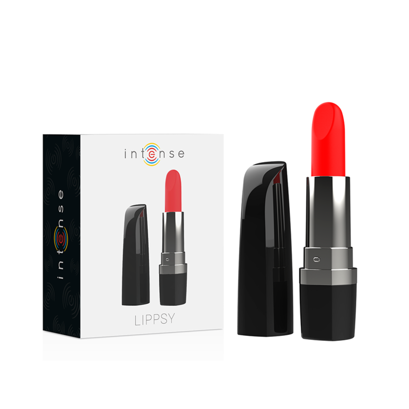 Lippsy Black by INTENSE FUN: Il Vibratore a Forma di Rossetto