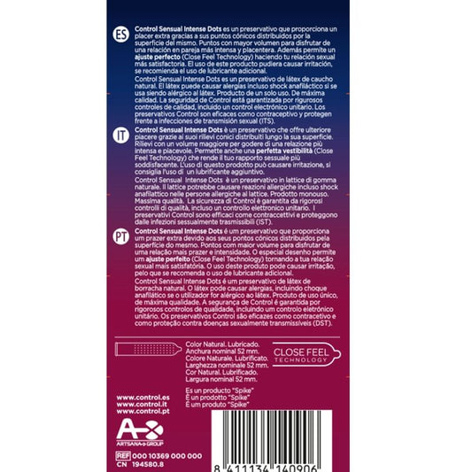 Control Spike - Un'esperienza sensoriale unica con CONTROL CONDOMS