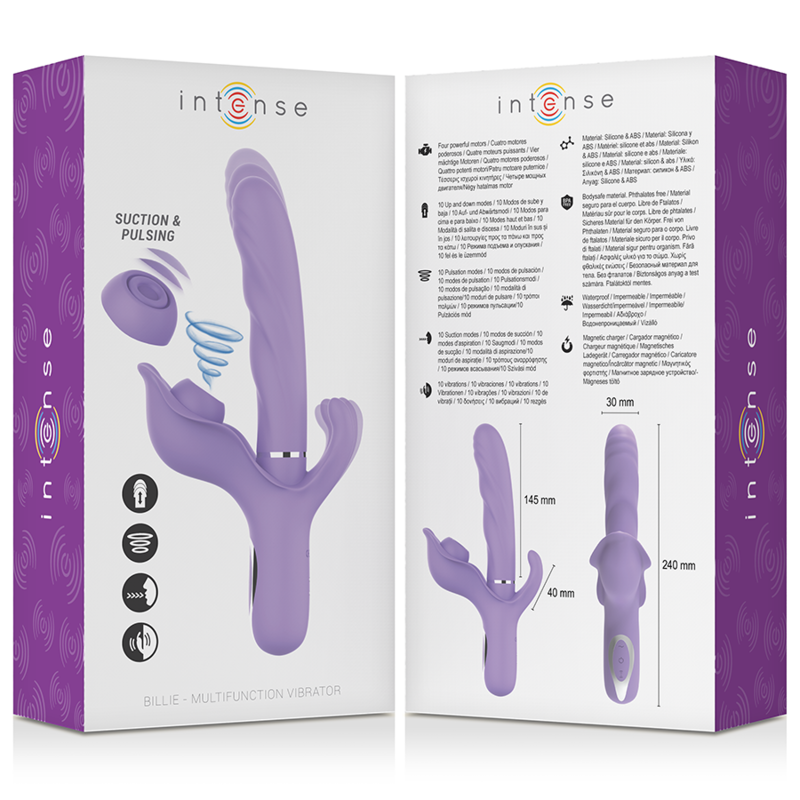 Vibratore Multifunzionale BILLIE by INTENSE FUN