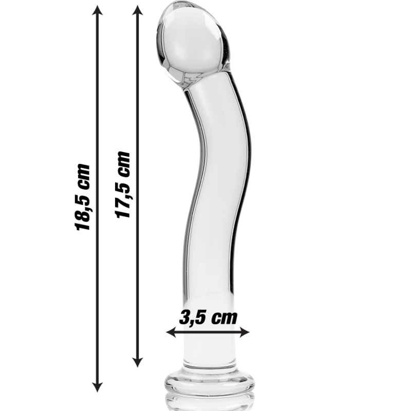 Plug Anale in Vetro Borosilicato - NEBULA SERIES BY IBIZA