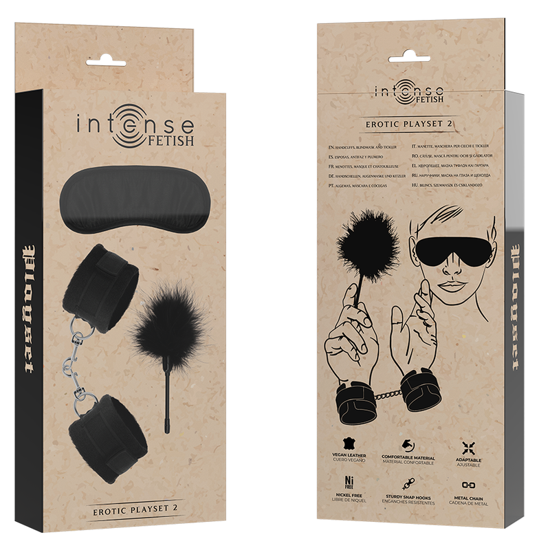 Set Erotico di INTENSE FETISH: Pelle Vegana e Piacere Puro