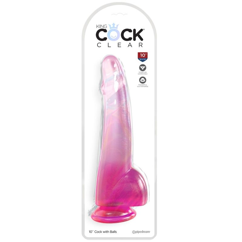 King Cock Clear - Il dildo Traslucido di KING COCK