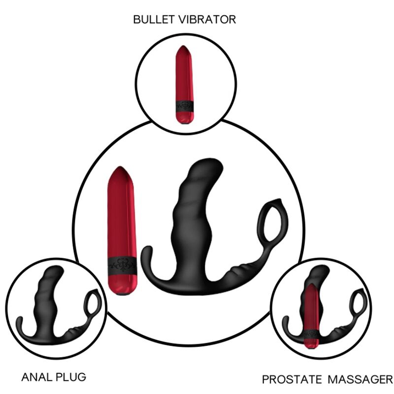 Vibratore Anale Prostatico - ARMONY ANAL