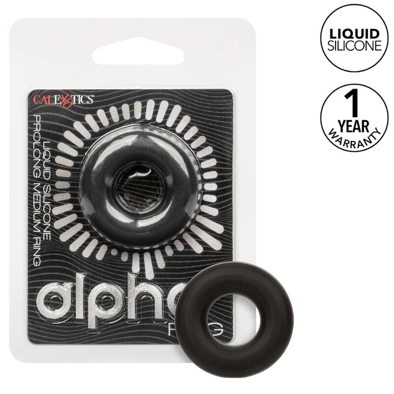 Anello Medio Prolong in Silicone Liquido Alpha di CALEXOTICS