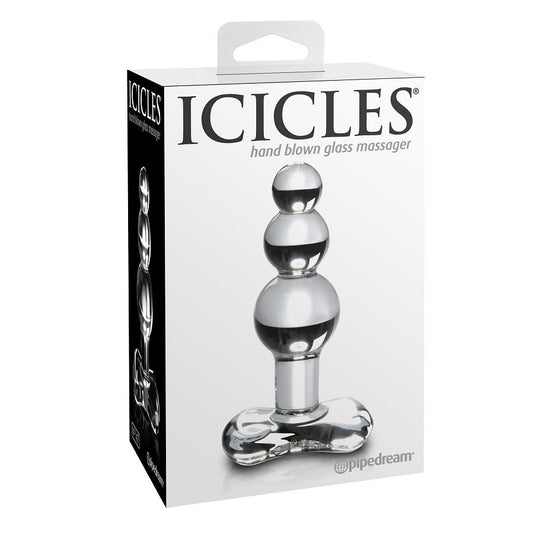 Plug anale di lusso in vetro by ICICLES