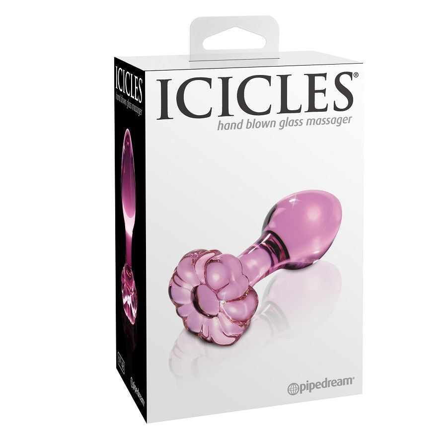 Lussuoso Plug Anale in Vetro di ICICLES