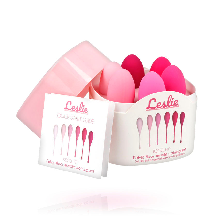 Allenamento Pelvico con LESLIE: Il Set di Pesi Completo