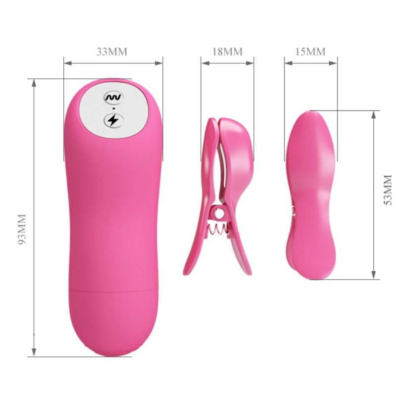 Pinze Vibranti Elettroshock - BAILE STIMULATING
