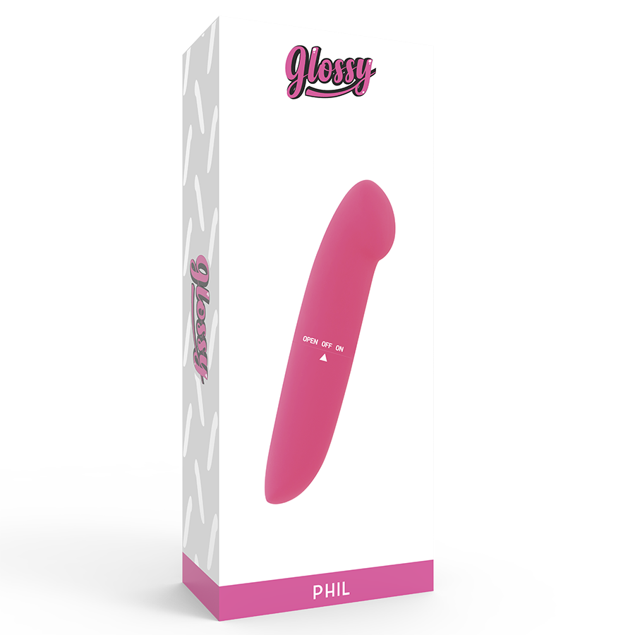 Vibratore da Viaggio PHIL - GLOSSY