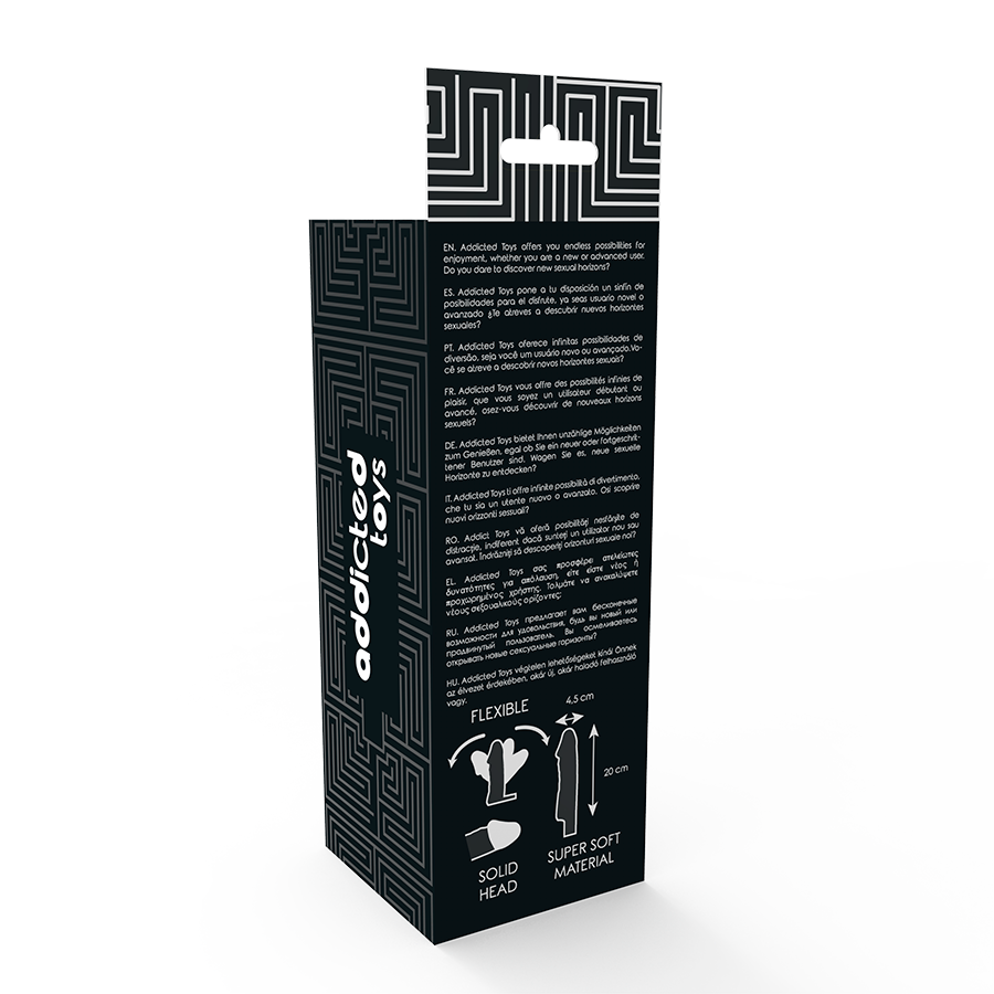 ADDICTED TOYS - Penis Sleeve with Extension and Support
