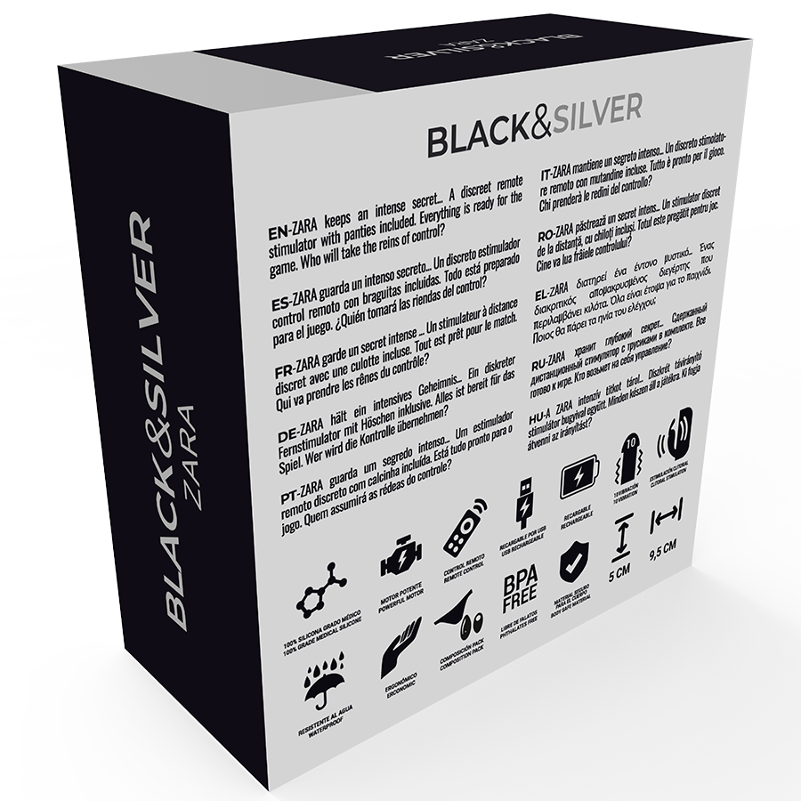 Zara Massager by BLACK&SILVER: The Magic Touch