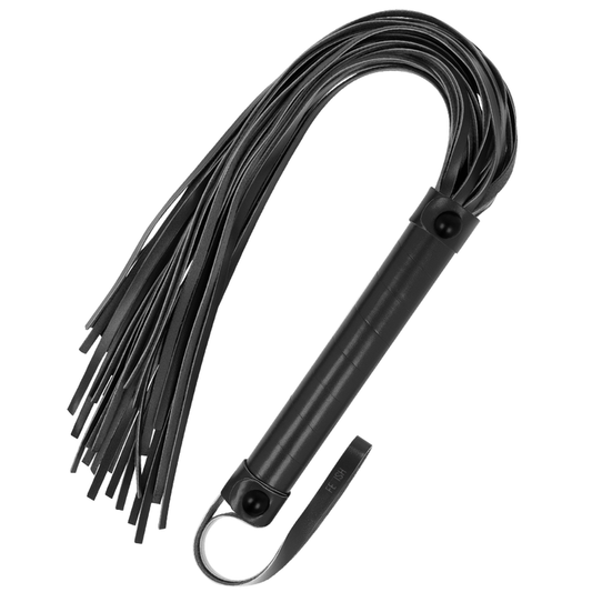 FETISH SUBMISSIVE Frustino da equitazione in pelle vegana